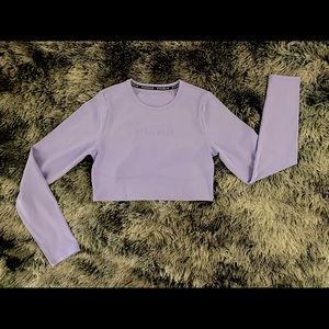 Brand New Without Tags Ryderwear Long Sleeved Crop Top